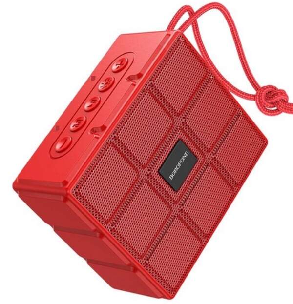 Портативна Bluetooth колонка Borofone BR16 Gage sports BT speaker red (шт.)