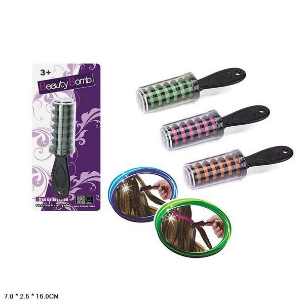Косметика арт. ZG016 (180шт/2) крейда для волосся, мікс 3 види планш. 7*2,5*16см (шт.)