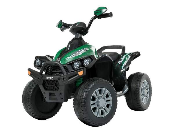 Квадроцикл M 5008EBL-5 (1шт) 2мот*40W, 1акум*12V10AH, муз, свiтло, EVA, шкiр.сид.,зелений (шт.)