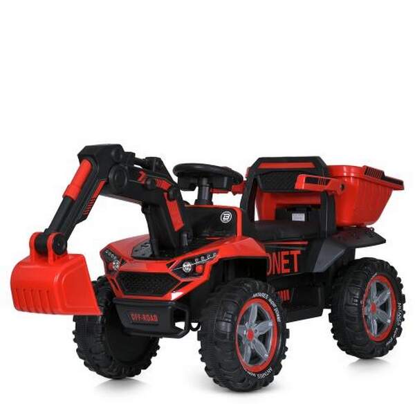 Трактор M 5812BLR-3 (1шт) 2,4G р/к , 1акум12V7A, 2мотори35W, USB, BLUETOOTH, TF, музика, світло, шкі (шт.)