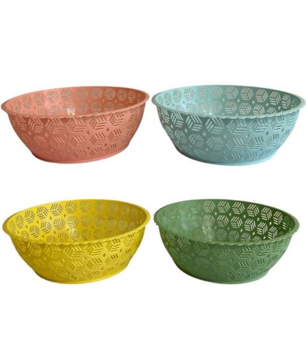 Кошик (конфетниця) №3388-2509 (№3318-2509) (3882) пл. круглий. (25*9см) (180) (шт.)