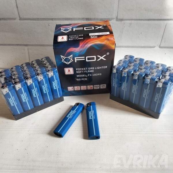 Запальничка FOX 192 RB п'єзо (50/1000) (шт.)