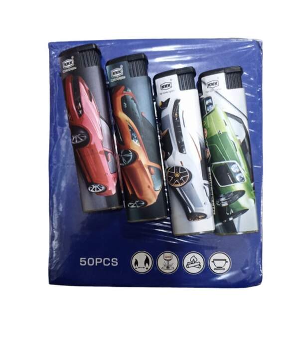 Запальничка KKK 975Led Car турбо (50/1000) (шт.)