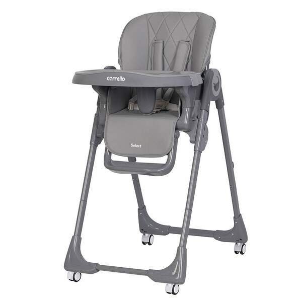 Стілець для годування CARRELLO Select CRL-16301 Graphite Grey /1/ MOQ (шт.)