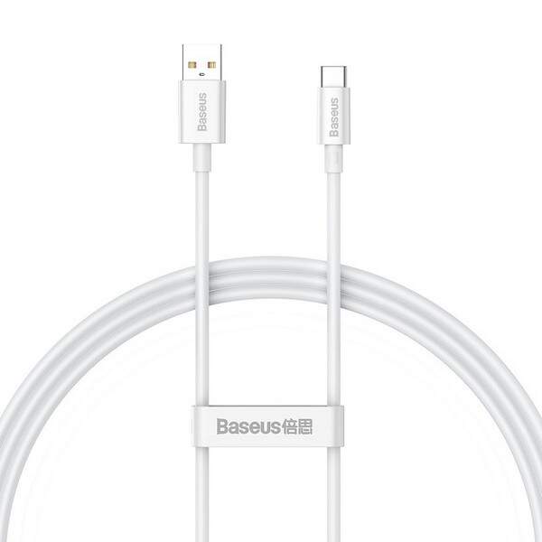Кабель Baseus Superior Series Fast Data Cable USB to Type-C 100W 1m Moon White (P10320102214-01) (шт.)
