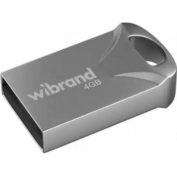 Флеш-накопичувач Flash Wibrand USB 2.0 Hawk  4Gb Silver (шт.)