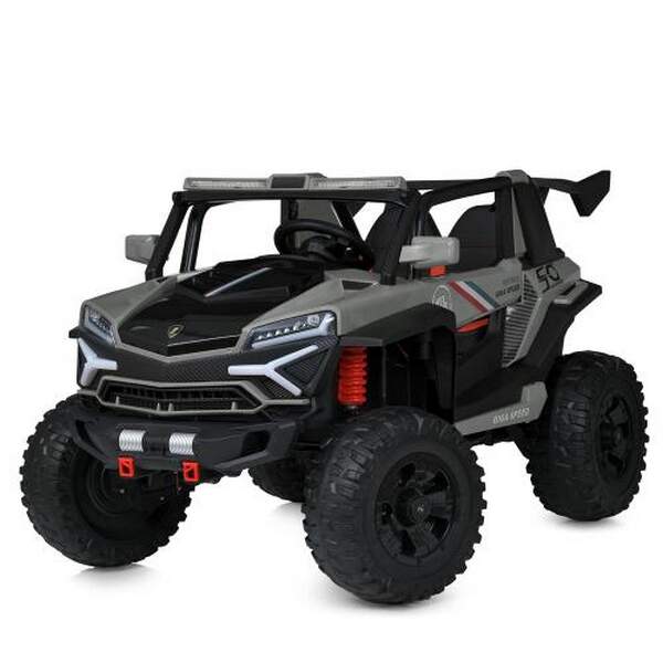 Джип M 6024EBLR-11(24V) (1шт) 2,4G р/к, 1*24V8AH, 4*45W, MP3, USB, TF, BLUETOOTH, EVA, APP, шкіра, м (шт.)