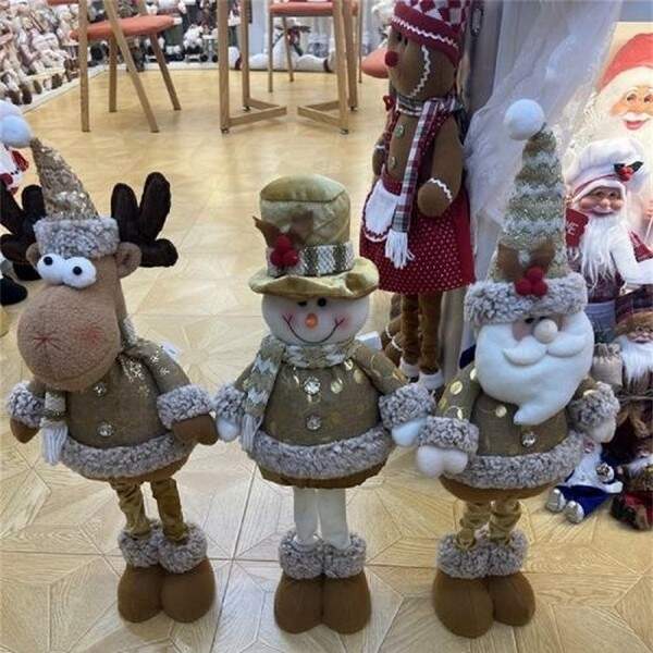 Фігура новорічна "Santa&Co" 60см (ноги-телескоп) R96521 (48шт) (шт.)