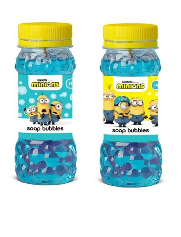 200424 Бульбашки мильні «Minions» в ас. Об’єм 145 мл. 200424 (30шт/уп) (шт.)