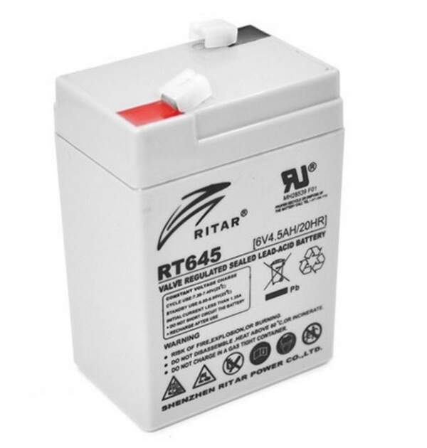 Акамуляторнa батарея Ritar RT645 (шт.)