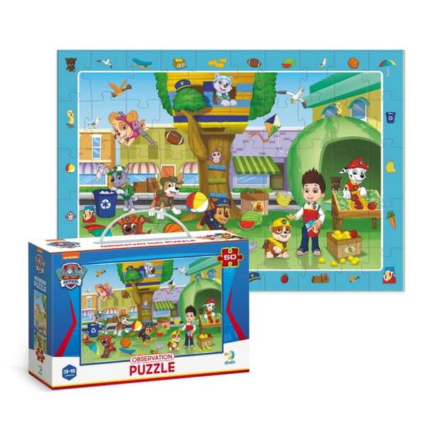 200464 Пазл обсерваційний на 50 елементів «Paw Patrol. Літні розваги» 200464 (шт.)
