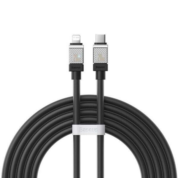 Кабель Baseus CoolPlay Series Type-C to to Lightning 20W 2m Black  (CAKW000101) (шт.)