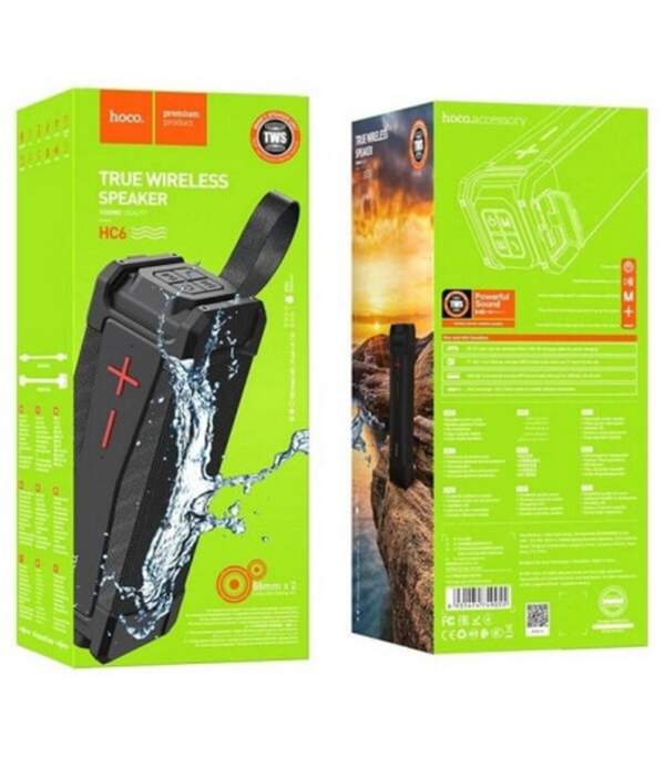 Колонки HOCO HC6 Magic sports BT speaker Black (шт.)