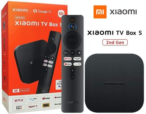 TV Приставка Xiaomi  4K Mi Box S 2nd Gen (MDZ-28-AA) (шт.)