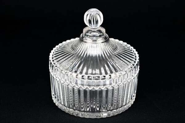 009 TG Скляна цукерниця 14,5 х 15 см 009 TG (шт.)
