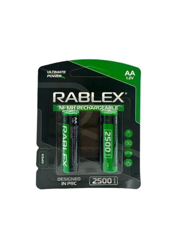 Акум.Rablex HR06 2500mAh blister/2pcs/24/120 (шт.)