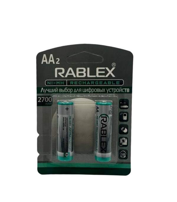 Акум.Rablex HR06 2700mAh blister/2pcs/24/120 (шт.)