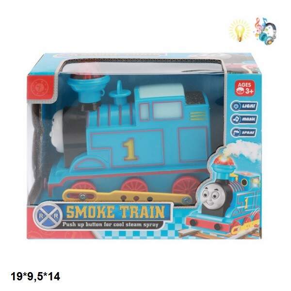 Паровоз 89027 Thomas батар.муз.світ.дим.кор.19*9,5*14 /96/ (шт.)
