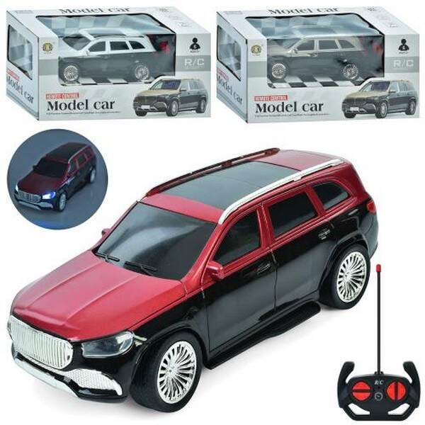 Джип 7715 (18шт) р/к, 24см, 1:16, світло, гумові колеса, 3 кольори, на бат-ці, в кор-ці, 34,5-17-15с (шт.)