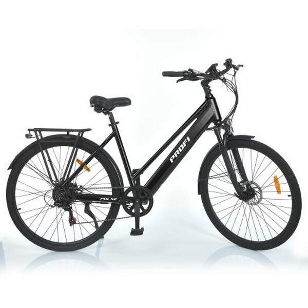 Електровелосипед 28д. MEB 700C PULSE-1 (1шт) мот350W,бат36V10AH,р-р кол .700*45C, чорний мат (шт.)
