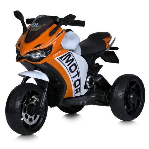 Мотоцикл M 4053EL-7 (1шт) 2мотор25W, 2акум6V5AH, MP3, USB, TF, EVA, руч.газа, музика, світло, помара (шт.)