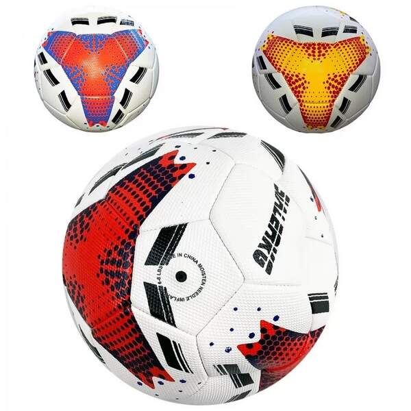 М'яч футбольний BT-FB-0371 PVC 410г 2-х шаровий 3кол./30/ (шт.)