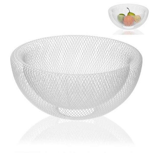 Фруктівниця "Nest" 22см R92037-W (24шт) (шт.)