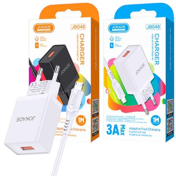 МЗП JOKADE JB048 + кабель Micro white (шт.)