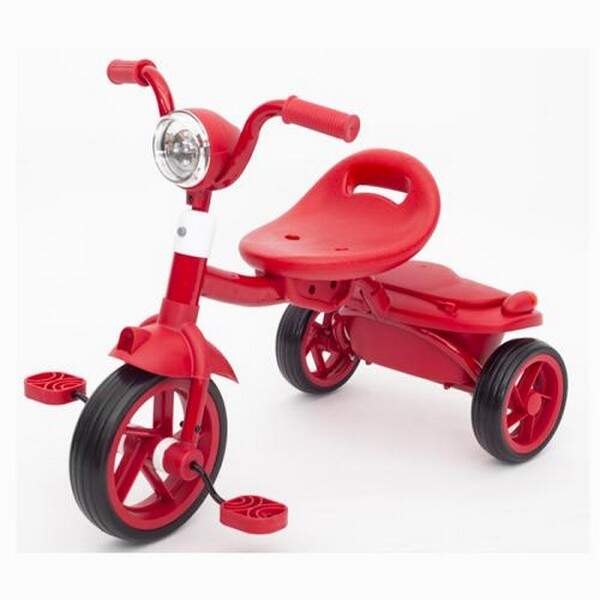Велосипед MT 1037 Red (1шт) 3 колеса EVA 8/6д.,61-39-49,5см, муз,світло, червоний (шт.)