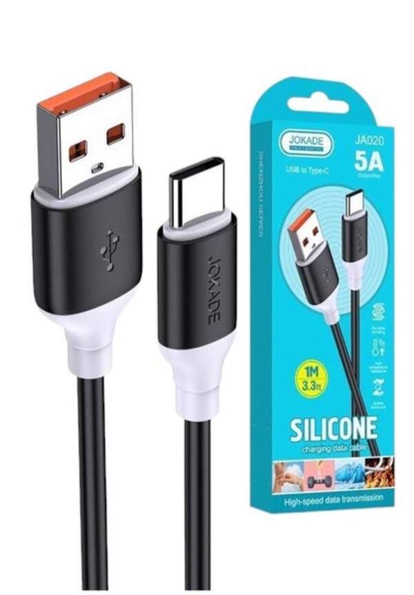 Кабель JOKADE JA020 (1 meter) (USB-Type-C) чорний (шт.)