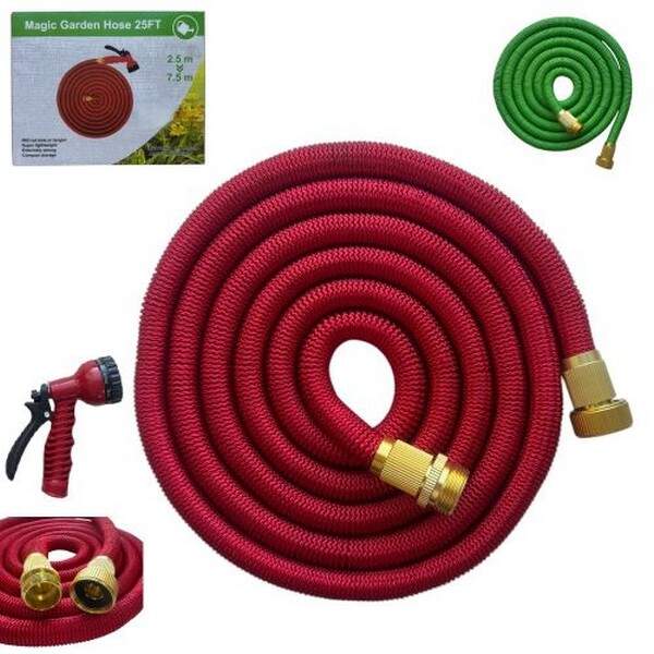 Шланг для поливу з розпилювачем "Magic Garden Hose" 5м~15м WL-1625 (20шт) (шт.)