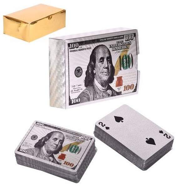 Карти "DOLLAR" 54шт/наб WL-2055 (100шт) (шт.)