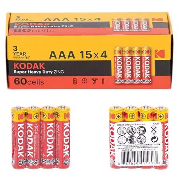 Kodak  R-03  /4/ техн 2400 (шт/ящ) /60 (шт.)