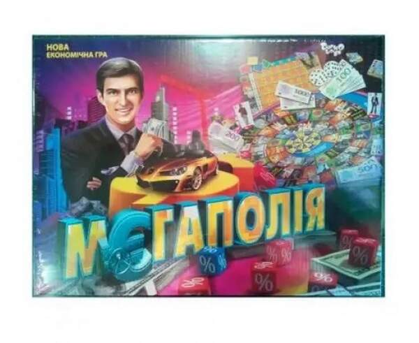 Гра велика наст. "Мегаполія" (10) укр. DTG6U (шт.)