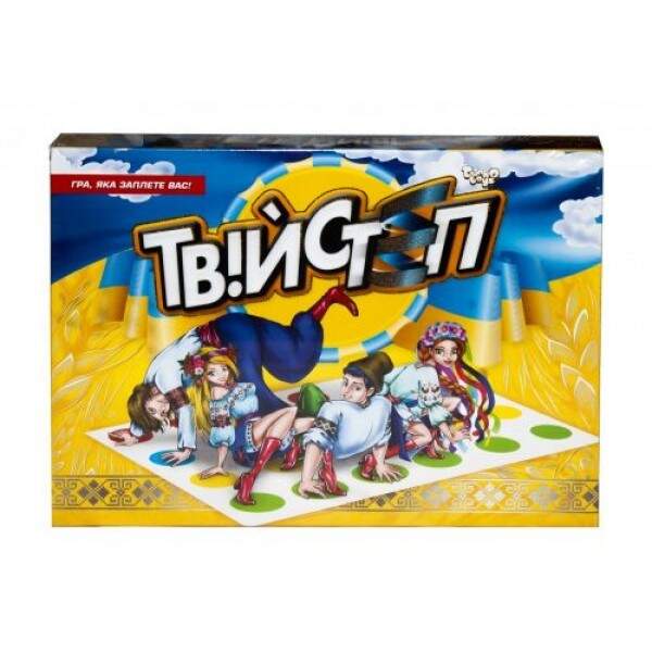 Гра напольна "Твійстеп" укр. (10) DTG14 (шт.)