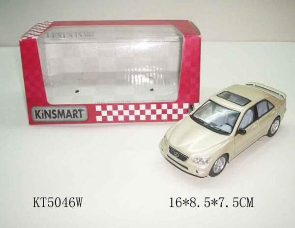 Модель легкова LEXUS IS300 5'' KT5046W метал.інерц.відкр.дв.4кол.кор./96/ (шт.)