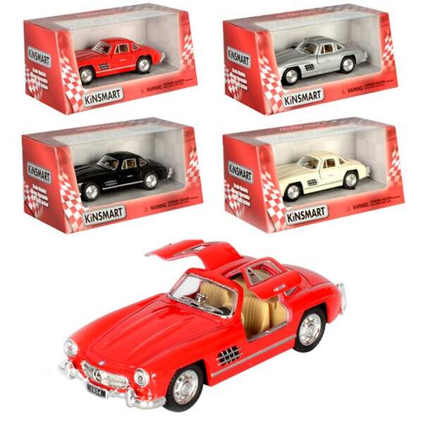 Модель легкова MERCEDES-BENZ 300SL (1954) 5'' KT5346W метал.інерц.відкр.дв.4кол.кор./96/ (шт.)