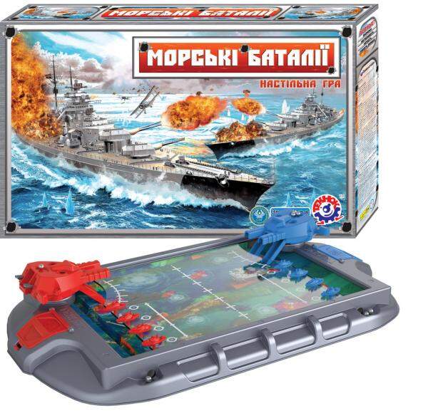 Настільна Гра "Морські Баталії Технок" 1110 /4 шт (шт.)