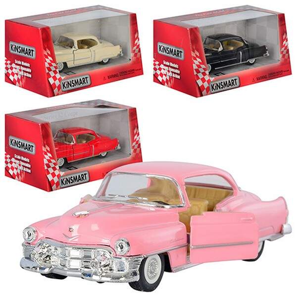 Модель легкова 5' KT5339W CADILLAC SERIES 62 COUPE (1953) метал.інерц.відкр.дв.1:36 кор./96/ (шт.)