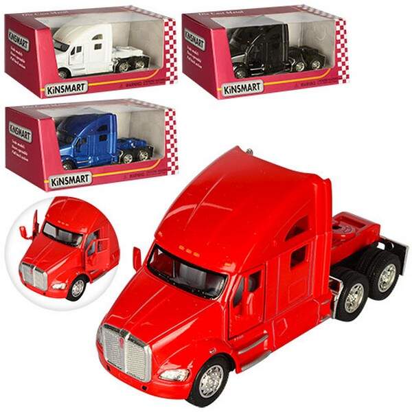 Модель вантажівка KENWORTH T700 5'' KT5357W метал.інерц.відкр.дв.кор./96/ (шт.)