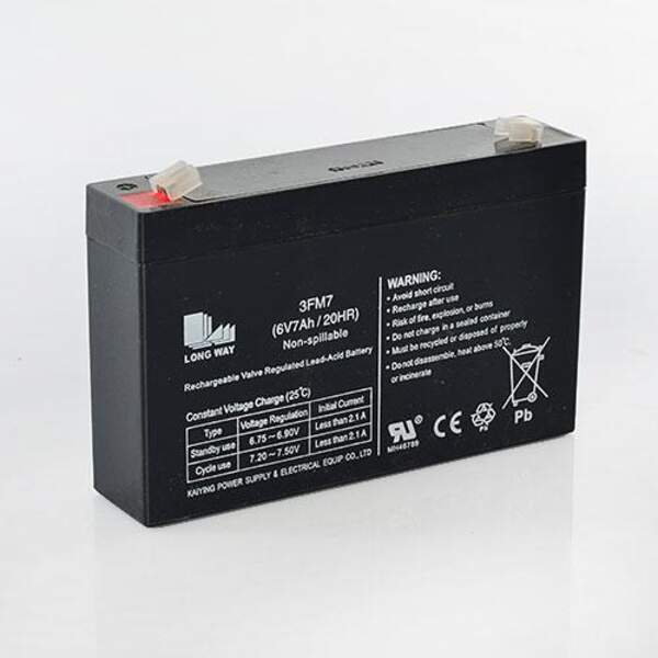 Акумулятор BATTERY 6V 7A UKC (20) 2708 (шт.)