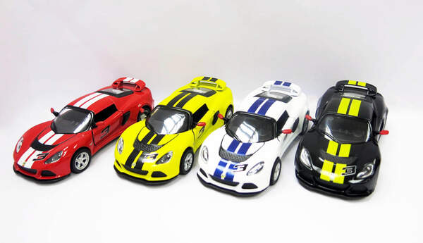 Модель легкова 5'' KT5361FW LOTUS EXIGE S (2012) метал.інерц.відкр.дв.4кол.кор./96/ (шт.)