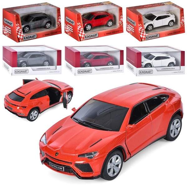 Модель джип 5'' KT5368W LAMBORGHINI URUS метал.інерц.відкр.дв.кор./96/ (шт.)
